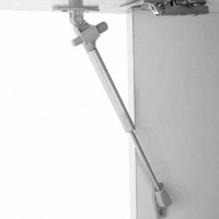 Газовый лифт SOLLER N60 матовый хром с доводчиком